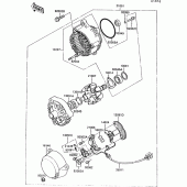 Схема узла: Генератор для Kawasaki ZX1000 ZX-10