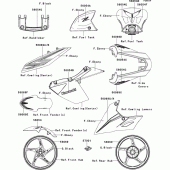 Схема узла: Decals(f.ebony)(ecfa) для Kawasaki ZR1000 Z1000 ABS