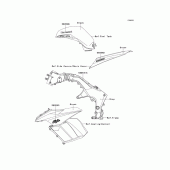 Схема вузла: Decals(green)(gdf) для Kawasaki ZX1000 Z1000SX