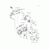 Схема вузла: Headlight(s) для Kawasaki ZX600 Ninja ZX-6R
