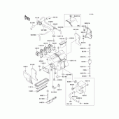 Схема вузла: Air cleaner(1/2) для Kawasaki ZX1100 GPZ1100