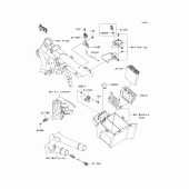 Схема узла: Fuel injection для Kawasaki VN1700 VN1700 Classic