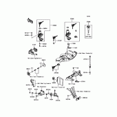 Схема вузла: Замок запалювання для Kawasaki KLZ1000 Versys 1000 LT
