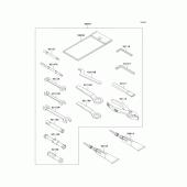 Схема узла: Owners tools для Kawasaki ZR750 Z750