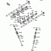 Схема вузла: Клапан для Kawasaki ZG1000 1000GTR