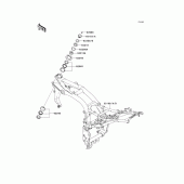Схема вузла: Рама для Kawasaki ZR1000 Z1000