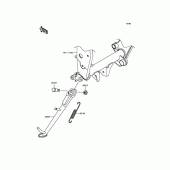 Схема узла: Stand(s) для Kawasaki ZR800 Z800 ABS