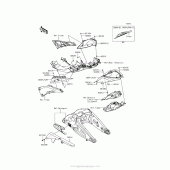 Схема вузла: Side Covers/chain Cover для Kawasaki ZX1000 Ninja ZX-10R