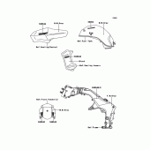 Схема вузла: Decals(Gray) для Kawasaki KLZ1000 Versys 1000