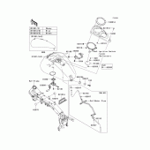 Схема вузла: Fuel tank(a2) для Kawasaki VN2000 Vulcan 2000