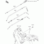 Схема узла: Тросики для Kawasaki EX650 Ninja 650 ABS