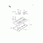 Схема вузла: Клапанна кришка Kawasaki ZG1000 Concours