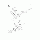 Схема вузла: Масляний насос для Kawasaki VN900 Vulcan 900 Custom