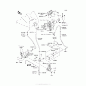 Схема узла: Fuel Evaporative System (Adf)(Ca) для Kawasaki VN1700 Vulcan 1700 Voyager