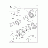 Схема вузла: Генератор для Kawasaki ZG1000 Concours