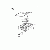 Схема вузла: Фільтр масляний для Kawasaki EX400 Ninja 400R ABS