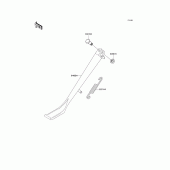 Схема вузла: Stand(s) для Kawasaki VN800 Vulcan 800