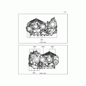 Схема узла: Болты картера двигателя для Kawasaki VN1700 Vulcan 1700 Vaquero ABS