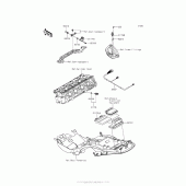 Схема вузла: Fuel Injection для Kawasaki ZX1400 Ninja ZX-14R
