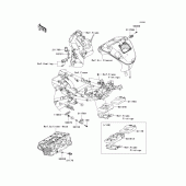 Схема вузла: Fuel injection для Kawasaki KLE650 Versys 650