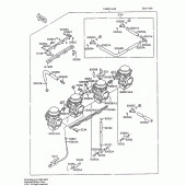 Схема узла: Карбюратор для Kawasaki ZX600 Ninja 600R