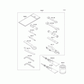 Схема вузла: Owners tools для Kawasaki EL250 Eliminator 250