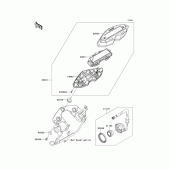 Схема узла: Meter(s) для Kawasaki KLX125 KLX125