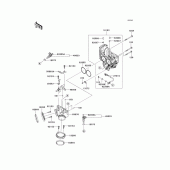 Схема вузла: Throttle для Kawasaki VN1700 Vulcan 1700 Voyager ABS