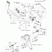 Схема узла: Поворотники для Kawasaki EX650 Ninja 650 ABS