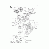 Схема узла: Воздушный фильтр для Kawasaki ZX1200 Ninja ZX-12R