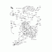 Схема вузла: Oil filter для Kawasaki VN900 Vulcan 900 Custom