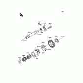 Схема вузла: Balancer для Kawasaki KLZ1000 Versys 1000 LT