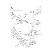 Схема вузла: Електроустаткування для Kawasaki KLX110 KLX110L
