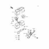 Схема вузла: Meter(s) для Kawasaki KLX300R