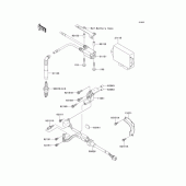 Схема вузла: Котушка запалювання для Kawasaki EJ650 W650