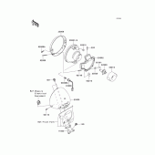 Схема вузла: Headlight(s) для Kawasaki VN1600 VN1600 Classic