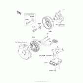 Схема вузла: Генератор для Kawasaki ZG1400 Concours 14 ABS