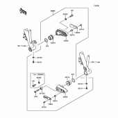 Схема вузла: Аксесуари (Слайдери) для Kawasaki EX650 Ninja 650 ABS