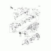 Схема узла: Starter motor для Kawasaki KLE650 Versys 650 ABS