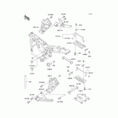 Схема вузла: Battery case для Kawasaki ZR550 Zephyr