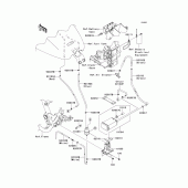 Схема узла: Fuel evaporative system(ca) для Kawasaki VN1700 Vulcan 1700 Voyager ABS