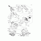 Схема вузла: Air cleaner(1/2) для Kawasaki EX250 Ninja 250