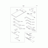 Схема вузла: Owners tools для Kawasaki VN1500 Vulcan 1500 Classic