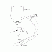 Схема вузла: Decals(blue)(caf) для Kawasaki ZG1400 Concours 14 ABS