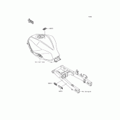 Схема вузла: Інформаційні наклейки для Kawasaki EX250 Ninja 250