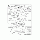 Схема узла: Кофры (Side Bag) для Kawasaki VN1700 Vulcan 1700 Voyager
