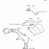 Схема вузла: Decals(green)(gdf) для Kawasaki ZX1000 Z1000SX