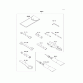 Схема вузла: Owners tools для Kawasaki ZR1000 Z1000