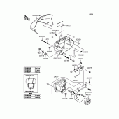 Схема узла: Фара для Kawasaki KLX250 D-Tracker