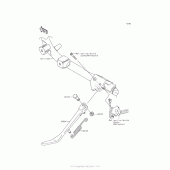 Схема вузла: Stand(S) для Kawasaki VN900 Vulcan 900 Custom